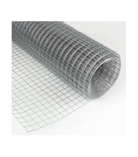 Fil de fer pour volière 4 angles 1x25 m cage 25x25 mm grillage pour clôture  vert