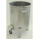 Bac A Echauder Inox S/Pied 140L