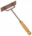 Spatule de nettoyage manche en bois