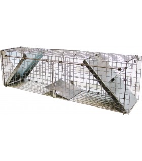 Moorland Piège Vivant 50x18x18cm 5006 – Piège Vivant réutilisable pour Les  Rats, putois, belettes et lièvres – Boîte piège avec Sol en Bois avec Deux  entrées, Stable & respectueux des Animaux : : Jardin