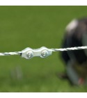 10 Connecteur de fil de clôture électrique galvanisé | 1-4mm