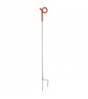 Piquet en fer queue de cochon pour clôture (10 pcs)