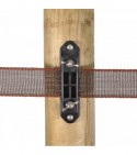 Isolateur clôture ruban de coin Turboline avec écrou papillon (5 pcs)