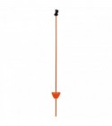 Piquet en fer oval 1,0m (50 pcs)