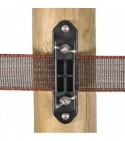 Isolateur clôture ruban de coin Turboline avec écrou papillon (30 pcs)