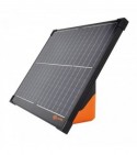 Gallagher électrificateur solaire avec batterie S400 (2x 12 V - 7,2 Ah)