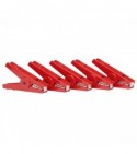 Crocodile clip Red (5)