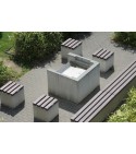 Lames de Bancs récyclé  “RENFORCÉ  14 cm