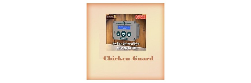 Chicken Guard ouvre et ferme des poulaillers