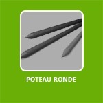 POTEAUX RECYCLÉ 