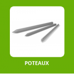 NOS POTEAUX RECYCLES    