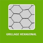 GRILLAGE A POULES HEXAGONAL