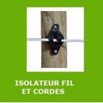 Isolateurs Fil & Corde