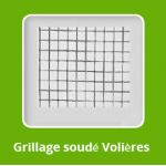 GRILLAGE SOUDÉ VOLIÈRES  par rouleau